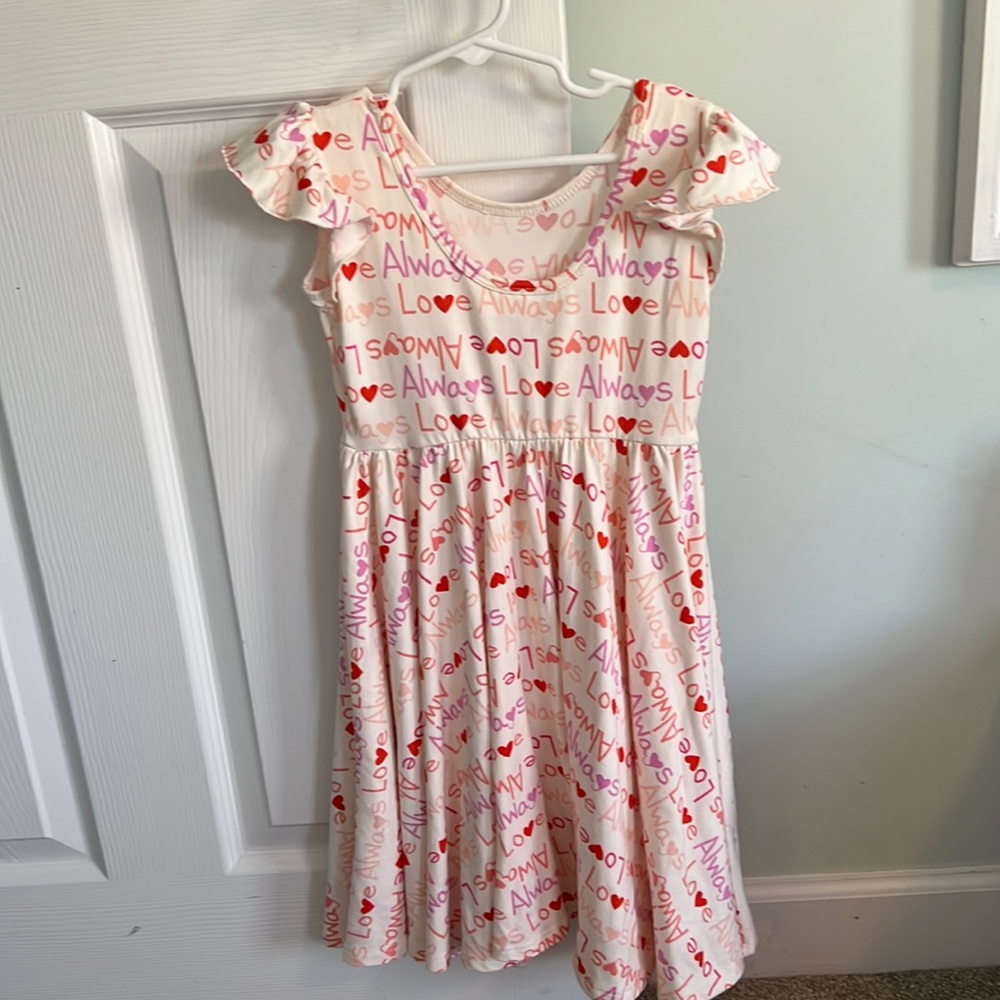 Little Girls Valentines Dress size 5